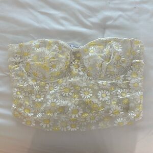 Strapless Zara top